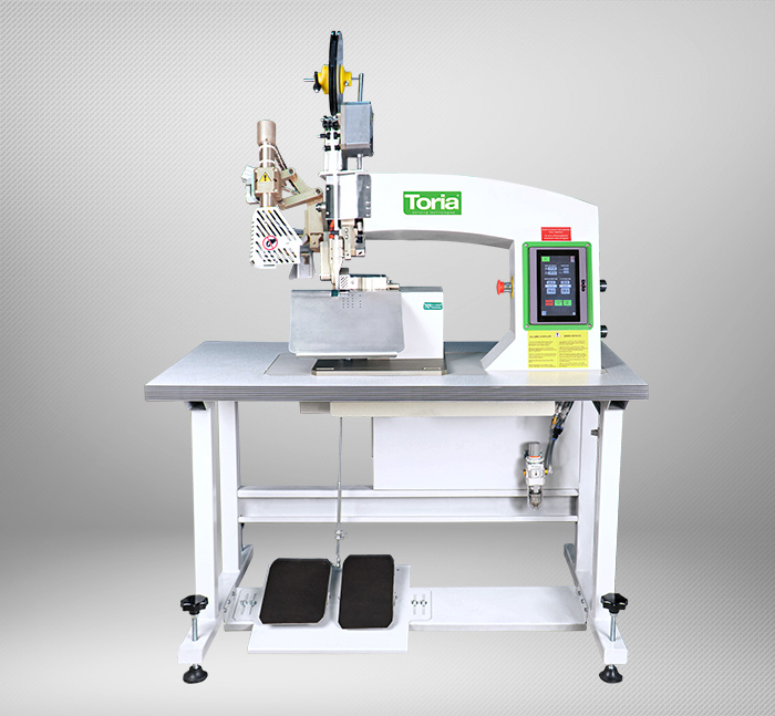 Toria 8002 Hot-Air Tape Seam Sealing Machine with Edge Trimming